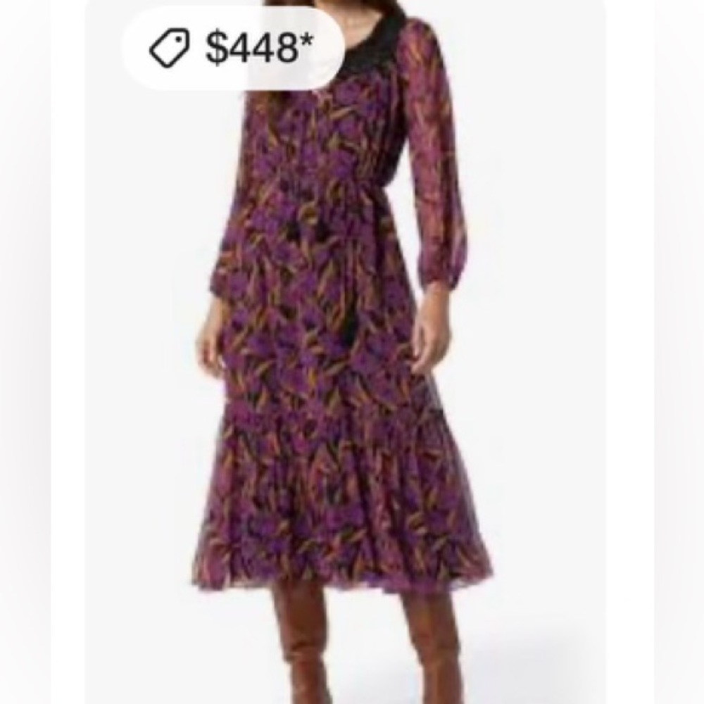 Purple Joie Silk Dress. Never been worn. In perfect condition.